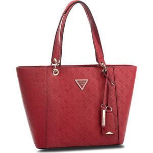 Guess dámská malinová kabelka se vzorem - T/U (RED)
